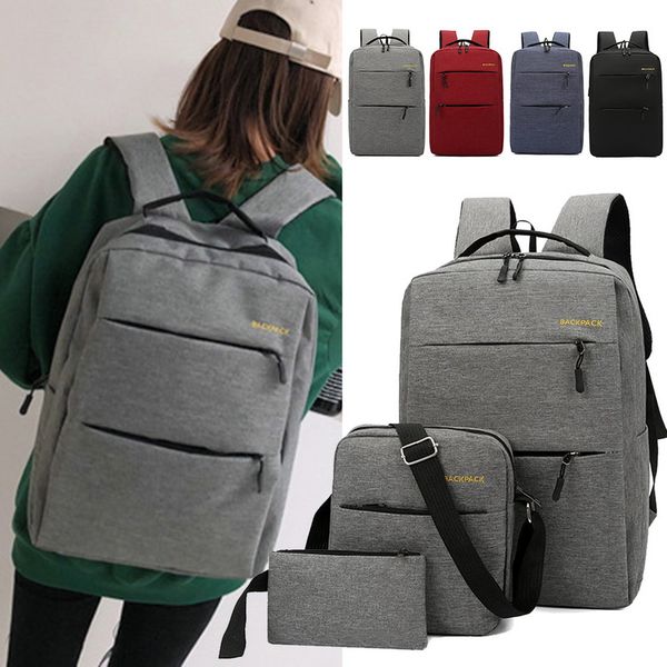 shujin usb зарядка canvas backpack 3 шт / комплект женщины школа рюкзаки schoolbag тинейджеров man student book bag мальчиков satchel 2020
shujin usb зарядка canvas backpack 3 шт / комплект женщины школа рюкзаки schoolbag тинейджеров man student book bag мальчиков satchel 2020