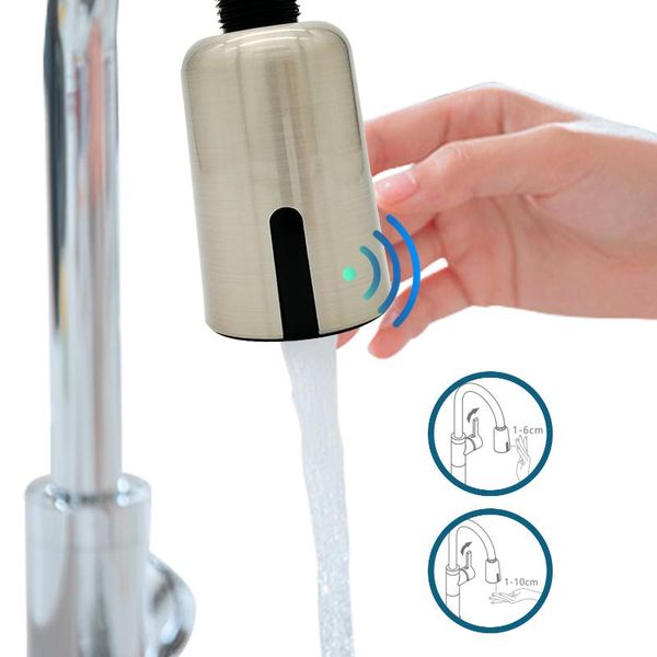 touchless automatic faucet motion sensor adapter tap usb recharged smart faucet sensor sprayer head for kitchen bathroom sink
touchless automatic faucet motion sensor adapter tap usb recharged smart faucet sensor sprayer head for kitchen bathroom sink