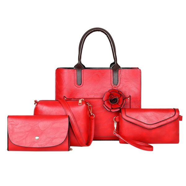handbag fashion trend four-piece zipper leather solid color shoulder messenger bag women handbag sac a main femme
handbag fashion trend four-piece zipper leather solid color shoulder messenger bag women handbag sac a main femme