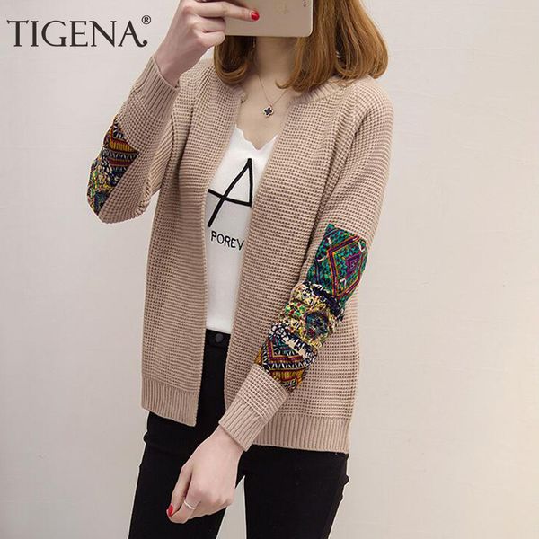 tigena new 2019 autumn long sleeve cardigan women korean casual cardigan female knitted sweater jacket yellow pink burgundy, White
tigena new 2019 autumn long sleeve cardigan women korean casual cardigan female knitted sweater jacket yellow pink burgundy, White