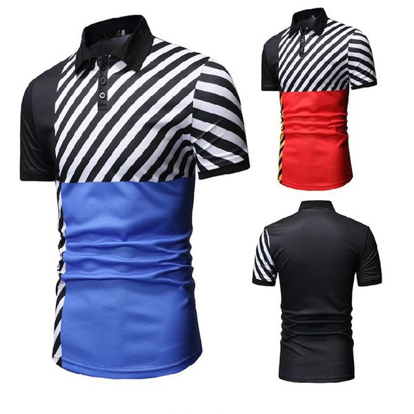 2019 fashion new men's shirt casual striped lattice shirt slim short-sleeved men, White;black
2019 fashion new men's shirt casual striped lattice shirt slim short-sleeved men, White;black