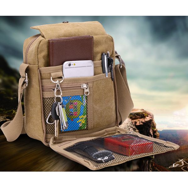 shoulder handbags personality outdoor men's multi function bag canvas shoulder messenger bag
shoulder handbags personality outdoor men's multi function bag canvas shoulder messenger bag