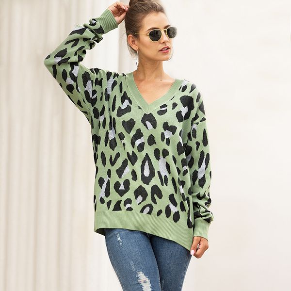 autumn and winter women sweaters fashion large size leopard jacquard v-neck sweater women sweatshirt clothes ship, White;black
autumn and winter women sweaters fashion large size leopard jacquard v-neck sweater women sweatshirt clothes ship, White;black