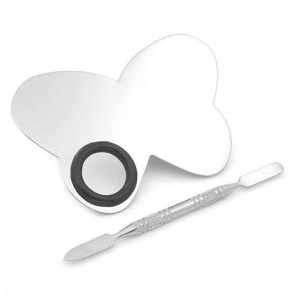 abedoe 4 type professional makeup tool kit palette stainless steel nail makeup mixing palette spatula rod tool
abedoe 4 type professional makeup tool kit palette stainless steel nail makeup mixing palette spatula rod tool