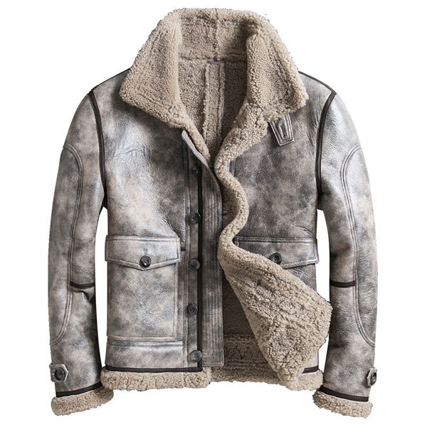 fur one new men genuine leather jacket sheepskin jacket mens short winter shearling real fur coat men, Black
fur one new men genuine leather jacket sheepskin jacket mens short winter shearling real fur coat men, Black