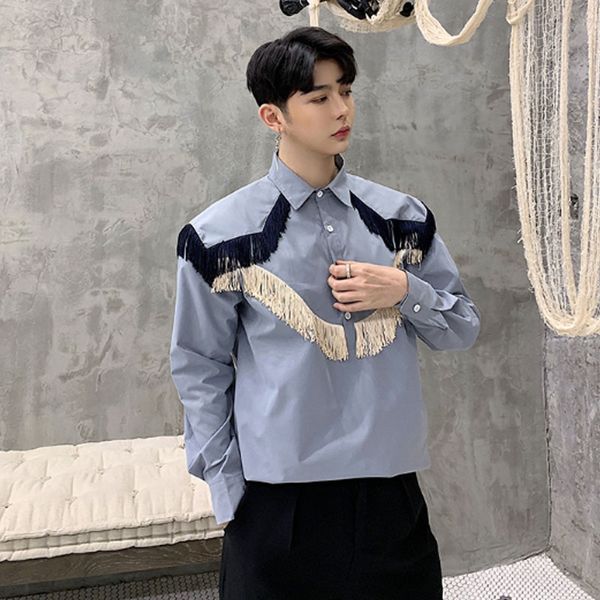 homens кисточкой пуловер повседневная манга comprida camisas masculina vintage moda vestido camisa palco mostrar trajes, White;black
homens кисточкой пуловер повседневная манга comprida camisas masculina vintage moda vestido camisa palco mostrar trajes, White;black