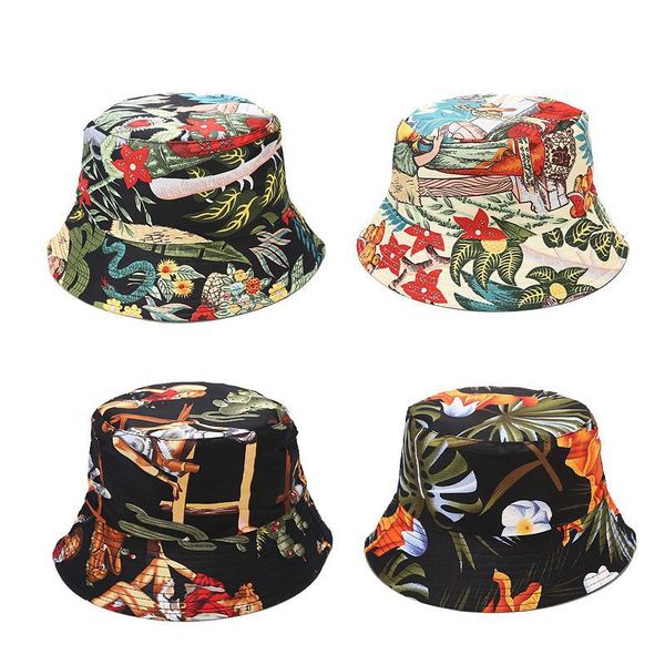 wide brim hats creative printing double-sided wearing sun hat women female retro fisherman male spring summer outdoor leisure basin caps, Blue;gray
wide brim hats creative printing double-sided wearing sun hat women female retro fisherman male spring summer outdoor leisure basin caps, Blue;gray