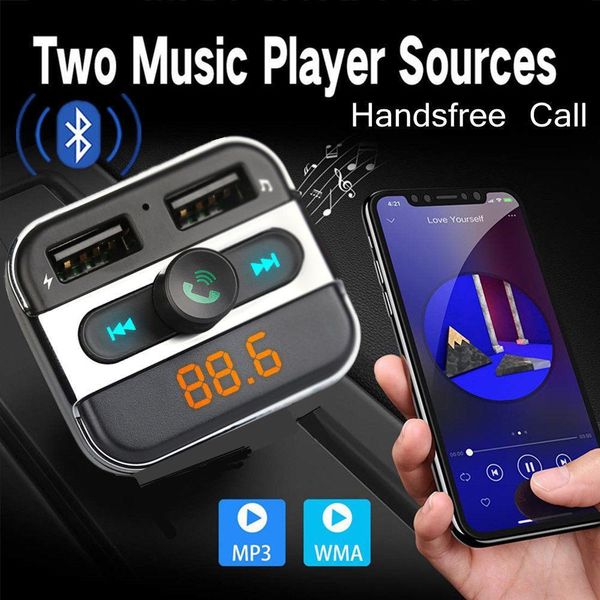 bluetooth car kit bluetooth mp3 player handcall wireless fm transmitter modulator with 5v 4.1a dual usb tf slot voltage
bluetooth car kit bluetooth mp3 player handcall wireless fm transmitter modulator with 5v 4.1a dual usb tf slot voltage