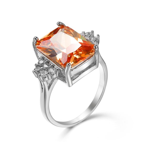 luckyshine new arrival square champagne crystal zircon ring 925 sterling silver weddings party jewelry, Golden;silver
luckyshine new arrival square champagne crystal zircon ring 925 sterling silver weddings party jewelry, Golden;silver