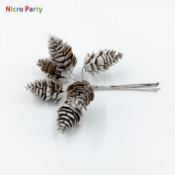 nicro 6/10 pcs/lot artificial flower fake plants pine branches christmas tree party decorations xmas tree ornaments #art32
nicro 6/10 pcs/lot artificial flower fake plants pine branches christmas tree party decorations xmas tree ornaments #art32