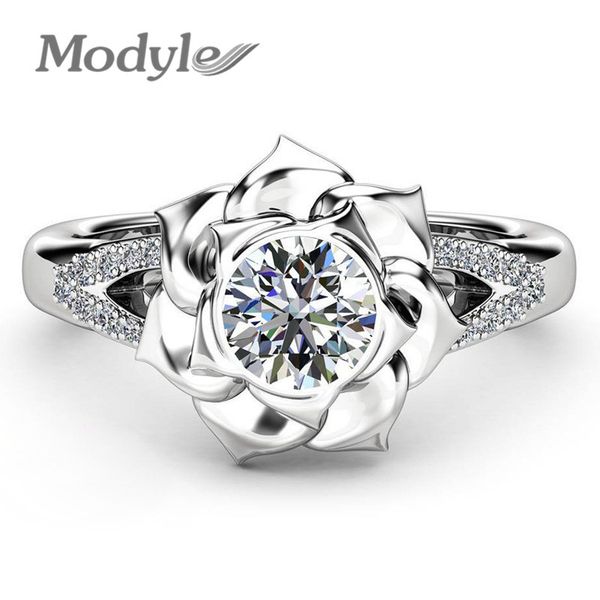 vagzeb 2019 new brand silver color flower ring for woman clear white cz stone fashion jewelry dropshipping, Slivery;golden
vagzeb 2019 new brand silver color flower ring for woman clear white cz stone fashion jewelry dropshipping, Slivery;golden
