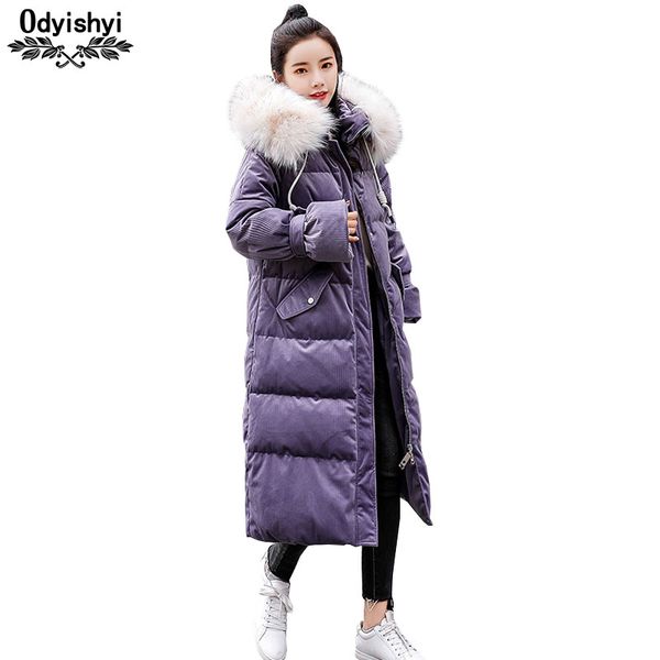 gold velvet warm jacket women 2018 plus size long overcoat winter thicken cotton coat large fur collar hooded down jackets hs26, Black
gold velvet warm jacket women 2018 plus size long overcoat winter thicken cotton coat large fur collar hooded down jackets hs26, Black