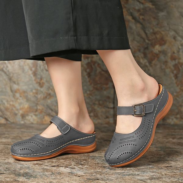adisputent summer shoes woman genuine leather soft outsole closed toe sandals casual flat women shoes new fashion women sandals, Black
adisputent summer shoes woman genuine leather soft outsole closed toe sandals casual flat women shoes new fashion women sandals, Black