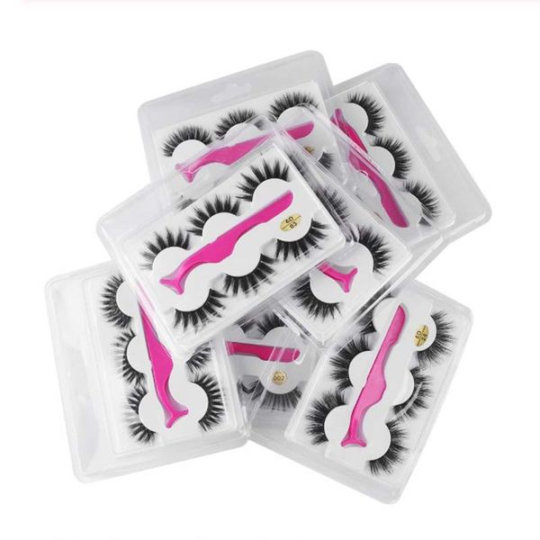 3 pairs/set false eyelashes with 1pc tweezer multi designs 6d fluffy wispy long eye lashes extension
3 pairs/set false eyelashes with 1pc tweezer multi designs 6d fluffy wispy long eye lashes extension
