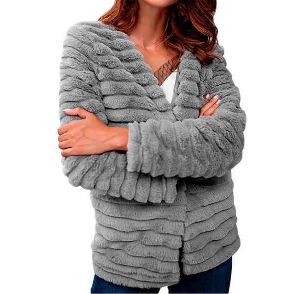women's fur & faux winter woman clothing festival artificial coat ladies warm fashion solid outerwear paugh0, Black 
women's fur & faux winter woman clothing festival artificial coat ladies warm fashion solid outerwear paugh0, Black