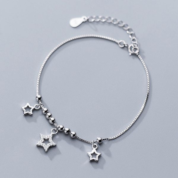 fashion light beads star anklet bracelet 925 sterling silver anklets for women leg chain foot jewelry beach lady accessories, Red;blue
fashion light beads star anklet bracelet 925 sterling silver anklets for women leg chain foot jewelry beach lady accessories, Red;blue