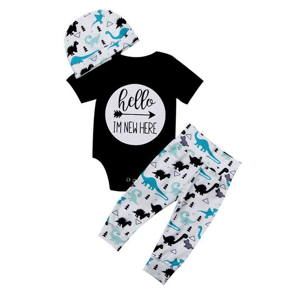 2020 new fashion toddler baby boys clthes sets short sleeve romper +pants leggings+headband casual cartoon outfit 3pcs set 0-18m, White
2020 new fashion toddler baby boys clthes sets short sleeve romper +pants leggings+headband casual cartoon outfit 3pcs set 0-18m, White