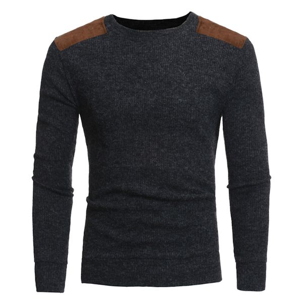 feitong man's fashion casual round neck patchwork men's sweaters blouse 2018 new arrival, White;black
feitong man's fashion casual round neck patchwork men's sweaters blouse 2018 new arrival, White;black