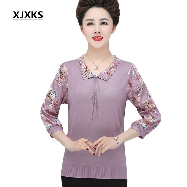 women's sweaters xjxks fashion lapel women 2021 spring loose plus size high-end wool knit thin sweater pullover, White;black
women's sweaters xjxks fashion lapel women 2021 spring loose plus size high-end wool knit thin sweater pullover, White;black