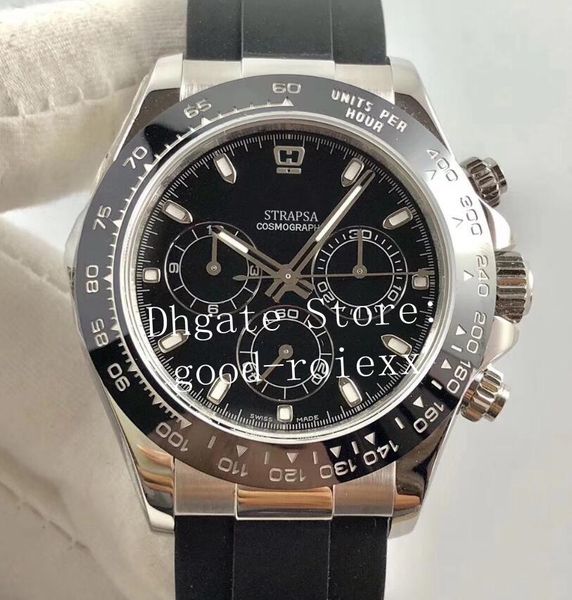 mens automatic chronograph watch cal.4130 men ceramic bezel eta ar factory 116519 ln cosmograph watches 28800 vph oysterflex wristwatches, Slivery;brown
mens automatic chronograph watch cal.4130 men ceramic bezel eta ar factory 116519 ln cosmograph watches 28800 vph oysterflex wristwatches, Slivery;brown