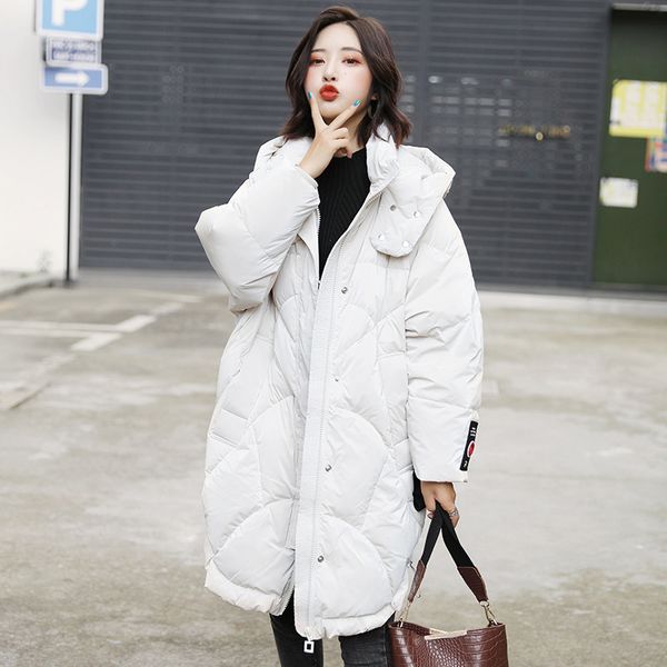 women's down & parkas jacket women white duck coat winter korean hooded puffer chaqueta mujer 8073 yy1322, Black
women's down & parkas jacket women white duck coat winter korean hooded puffer chaqueta mujer 8073 yy1322, Black