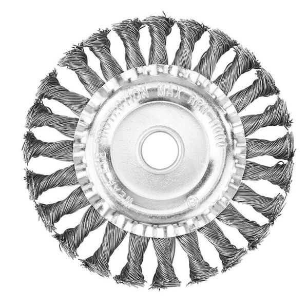 lawn mower grass trimmer head twist knot brush steel wire wheel brush disc 16