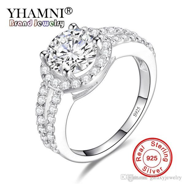 yhamni jewelry 100% 925 sterling silver rings for women 2 carat sona cubic zirconia engagement ring lkr510, Slivery;golden
yhamni jewelry 100% 925 sterling silver rings for women 2 carat sona cubic zirconia engagement ring lkr510, Slivery;golden