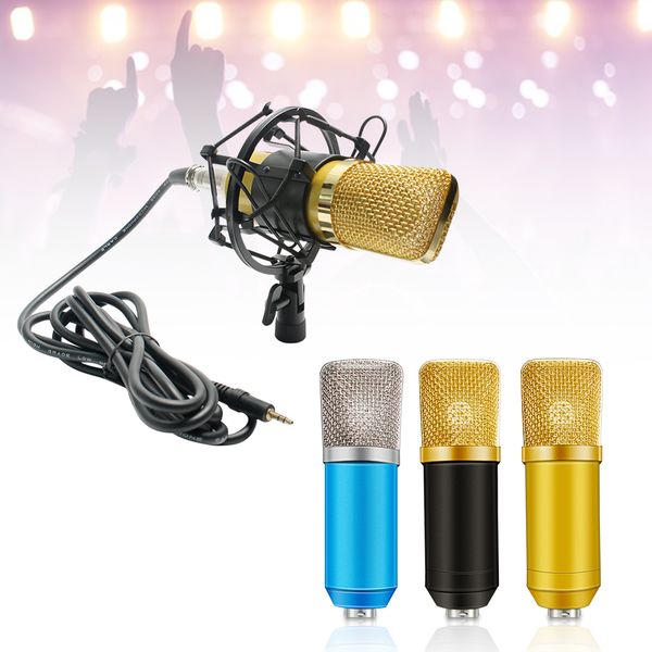 bm 800 upgrade bm 700 condenser microphone 3.5mm with shock mount gold microphone for recording singing conference computer mic
bm 800 upgrade bm 700 condenser microphone 3.5mm with shock mount gold microphone for recording singing conference computer mic