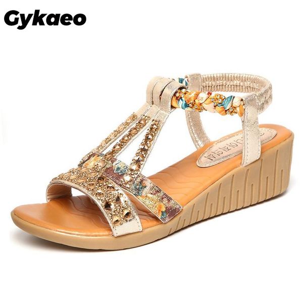 gykaeo women shoes summer 2019 women sandals bohemian rhinestone platform wedge sandalia feminina flip flops ladies casual shoes, Black
gykaeo women shoes summer 2019 women sandals bohemian rhinestone platform wedge sandalia feminina flip flops ladies casual shoes, Black