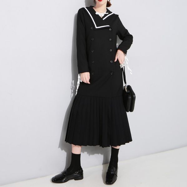 to gladself long trench coats female sailor collar long sleeve pleated hem windbreakers for women autumn 2018 fashion new, Tan;black
to gladself long trench coats female sailor collar long sleeve pleated hem windbreakers for women autumn 2018 fashion new, Tan;black