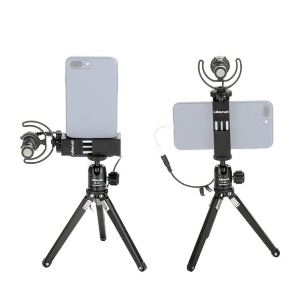 ulanzi st-02s 1/4'' interface supports horizontal & vertical shooting multi-functional smartphone tripod mount clamp adapter
ulanzi st-02s 1/4'' interface supports horizontal & vertical shooting multi-functional smartphone tripod mount clamp adapter