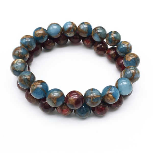 10mm blue mosaic quartz beads bracelet,elastic bracelet ,red gemstone beads bracelet,gifts, Black
10mm blue mosaic quartz beads bracelet,elastic bracelet ,red gemstone beads bracelet,gifts, Black