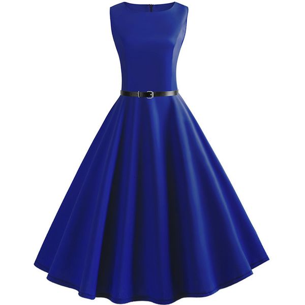 blue vintage swing dress women summer dot summer casual midi dresses elegant party dress vestido tunic plus size robe femme, Black;gray
blue vintage swing dress women summer dot summer casual midi dresses elegant party dress vestido tunic plus size robe femme, Black;gray