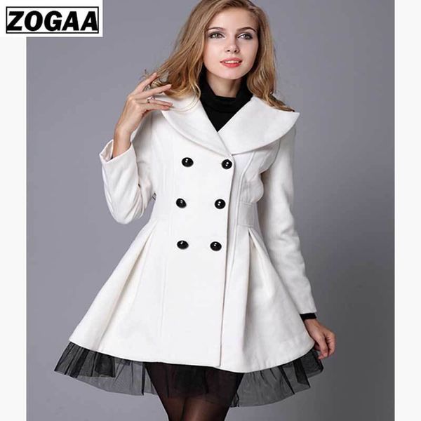 zogaa autumn winter women long wool coat double breasted solid lace blends coat female slim overcoat windbreaker outwear jacket, Black
zogaa autumn winter women long wool coat double breasted solid lace blends coat female slim overcoat windbreaker outwear jacket, Black