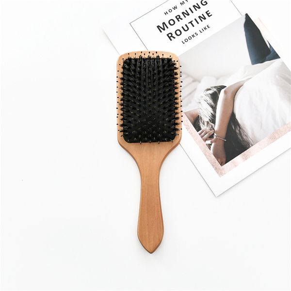 1pc мане гребень pig щетиной расчесывании peach wood comb массаж подушка выпадение волос антистатические большой совет g0413, Silver
1pc мане гребень pig щетиной расчесывании peach wood comb массаж подушка выпадение волос антистатические большой совет g0413, Silver