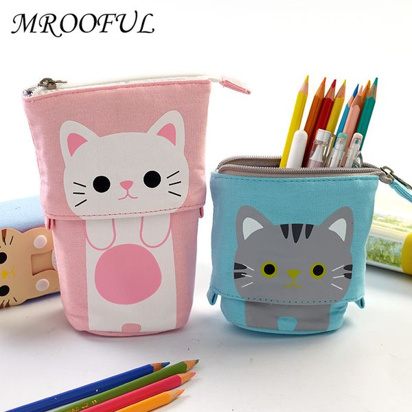 creative multifunction cat pen case cute large capacity canvas pencil case for kids girl gift school supplies korean stationery
creative multifunction cat pen case cute large capacity canvas pencil case for kids girl gift school supplies korean stationery