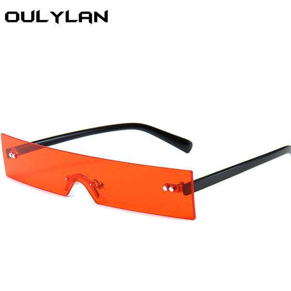 oulylan square rimless sunglasses women men luruxy brand design small rectangle sun glasses retro red eyeglasses female uv400, White;black
oulylan square rimless sunglasses women men luruxy brand design small rectangle sun glasses retro red eyeglasses female uv400, White;black