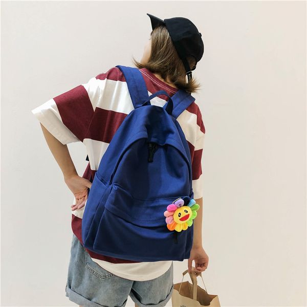 fashion new student female bag college student backpack canvas bag casual wild women's backpack canvas
fashion new student female bag college student backpack canvas bag casual wild women's backpack canvas