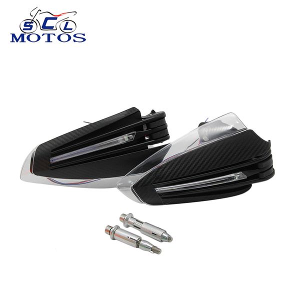 sclmotos universal motorcycle handguard motocross hand guards one set combination handle protector with led turn signals lights
sclmotos universal motorcycle handguard motocross hand guards one set combination handle protector with led turn signals lights
