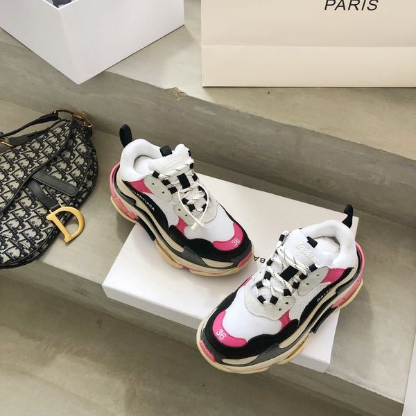 original 1: 1 luxury fashion platform men's and women's shoes wild vintage lace casual shoes color matching sneakers 08, Black
original 1: 1 luxury fashion platform men's and women's shoes wild vintage lace casual shoes color matching sneakers 08, Black