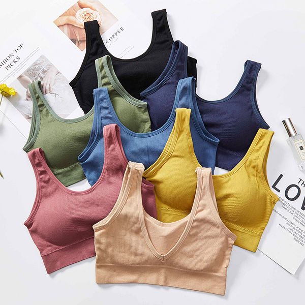 gym clothing sports bra underwear push up yoga fitness jogging beauty back seamless thread ladies women running, White;black
gym clothing sports bra underwear push up yoga fitness jogging beauty back seamless thread ladies women running, White;black