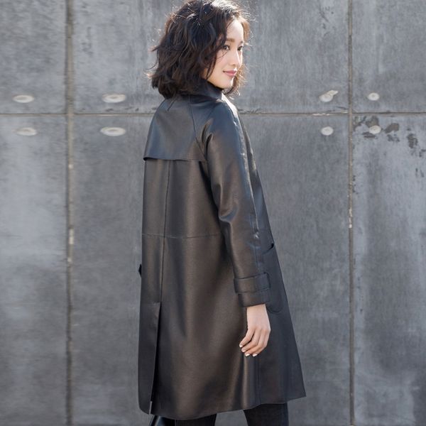 hanzangl plus size pu leather jacket windbreaker 2019 spring autumn women coat jacket fashion female leather coat outwear m-xxxl, Black
hanzangl plus size pu leather jacket windbreaker 2019 spring autumn women coat jacket fashion female leather coat outwear m-xxxl, Black
