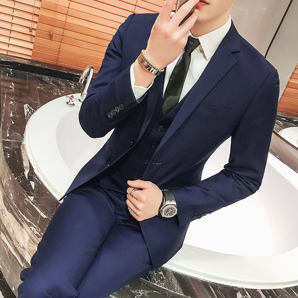 plus size 5xl 6xl men's navy blue party dress suit stylish dinner 3 piece business tuxedos wedding blazer jacket vest & pants, White;black
plus size 5xl 6xl men's navy blue party dress suit stylish dinner 3 piece business tuxedos wedding blazer jacket vest & pants, White;black