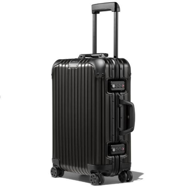 black germany suitcases cabin luggage trolley rolling trunks jewelry box for business trips, Black;white
black germany suitcases cabin luggage trolley rolling trunks jewelry box for business trips, Black;white