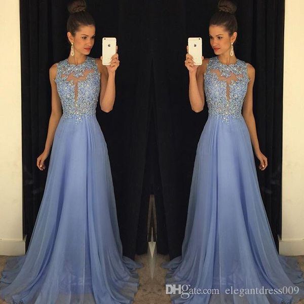 new lavender prom dresses a line lace applique beaded jewel neck sequins sweep train tiered chiffon formal party gowns evening dress, Black
new lavender prom dresses a line lace applique beaded jewel neck sequins sweep train tiered chiffon formal party gowns evening dress, Black