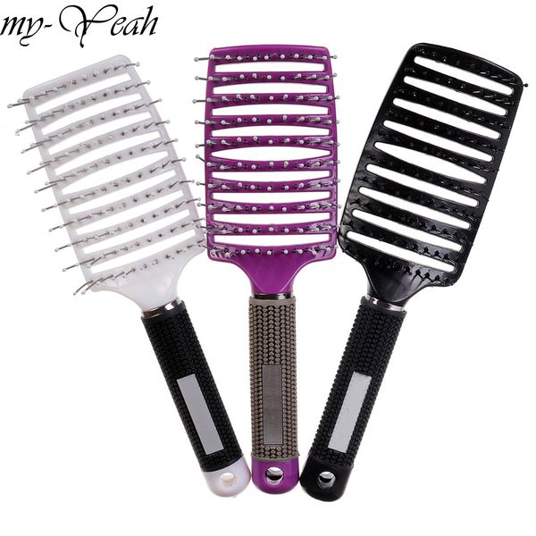 3 pcs hair salon hair accessories heat-resistant massage combs curved hairdressing styling vent design hair tool, Silver
3 pcs hair salon hair accessories heat-resistant massage combs curved hairdressing styling vent design hair tool, Silver