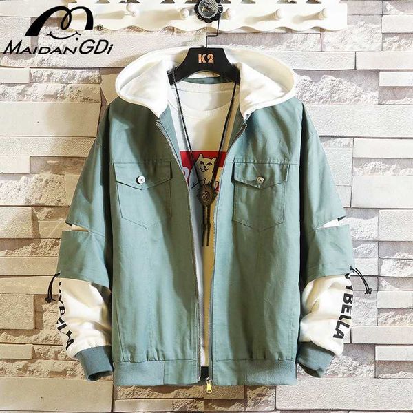 maidangdi men's jackets 2020 autumn motorcycle solid cotton jackets pilot bomber tactical jacket vintage coats, Black;brown
maidangdi men's jackets 2020 autumn motorcycle solid cotton jackets pilot bomber tactical jacket vintage coats, Black;brown