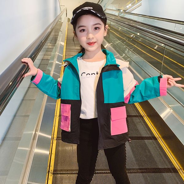 ins girls casual hooded coats 3-14 years old fashion spring and autumn long sleeve children's clothing for girl kids clothes, Blue;gray
ins girls casual hooded coats 3-14 years old fashion spring and autumn long sleeve children's clothing for girl kids clothes, Blue;gray