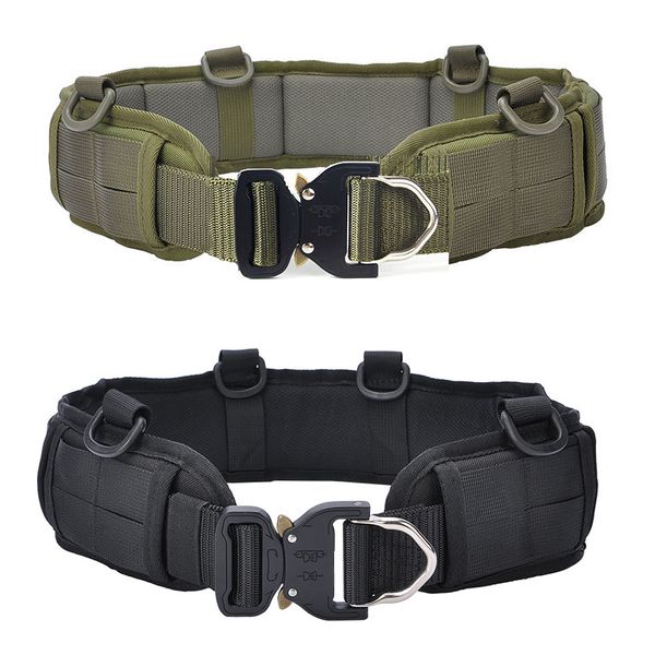 waist support adjustable tactical belt men padded molle quick release combat army battle hunting cummerbunds, Black;gray
waist support adjustable tactical belt men padded molle quick release combat army battle hunting cummerbunds, Black;gray