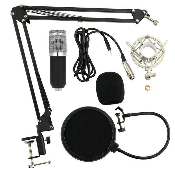 professional recording microphone set condenser 3.5mm mic audio home studio k song suspension boom scissor arm stand mic holder
professional recording microphone set condenser 3.5mm mic audio home studio k song suspension boom scissor arm stand mic holder